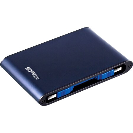 Silicon Power 1TB Rugged Portable External Hard Drive Armor A80, Waterproof USB 3.0 for PC, Mac, Xbox and PS4, Blue